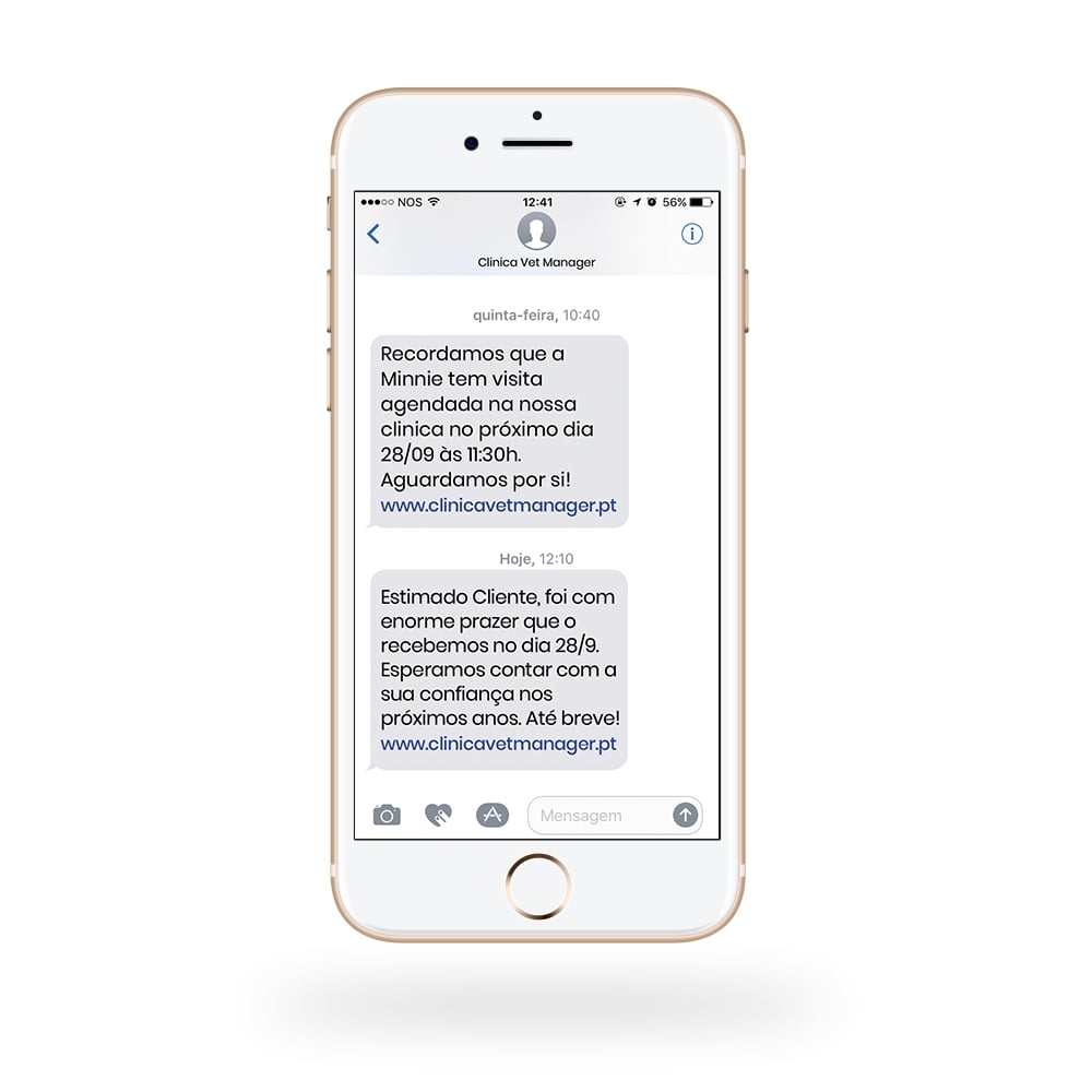 SMS Multicanal - Vet Manager Software Veterinário